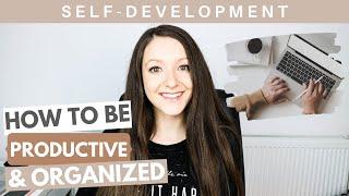 Productivity & Organization Tips for Working from Home | Lidia • Incoming Success