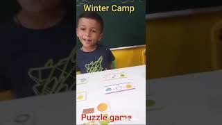 Winter camp#kidzeebollineni #puzzlegame#puzzle#puzzles #puzzletime#puzzlechallenge#puzzlechallenge