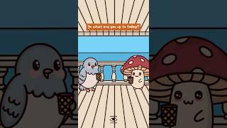 Gotta Make That Phone Call ️ Mushie & Birdie | Animation Meme | Original Audio: The Vibe With Ky