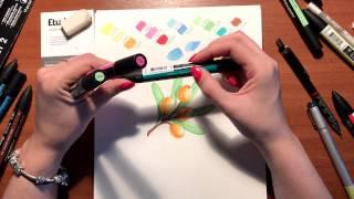 Обзор спиртовых маркеров Winsor and Newton PROMARKER