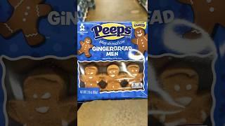 Peeps Gingerbread Men  #food #fun #christmas #shorts