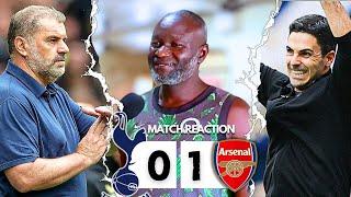 TOTTENHAM - ARSENAL MATCH HIGHLIGHTS | FANS REACTION | GABRIEL | ARTETA | HAVERTZ