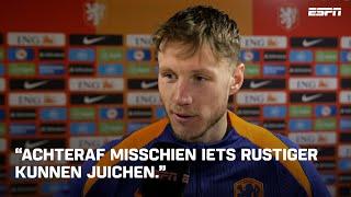 Wout Weghorst over VEELBESPROKEN juichmoment  | INTERVIEW ORANJE