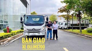 BÀN GIAO XE OLLINS700 THÙNG LỬNG VỀ THÀNH PHỐ VŨNG TÀU | XE TẢI VŨNG TÀU | THACO VŨNG TÀU | YênTuBer