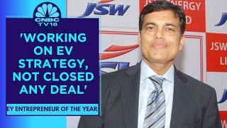 Sajjan Jindal Of JSW Group On EV Bets & More | EY Entrepreneur Of The Year | CNBC TV18