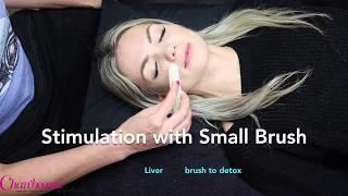 Facial Reflexology Dien Chan to balance your internal organs with multireflex tool n°252