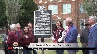 YISD celebrates new historical marker at Ysleta High School