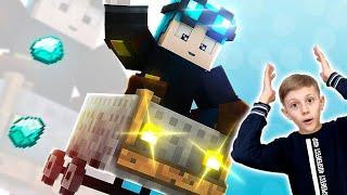 Minecraft ЗАБРОШЕННЫЙ ГОРОД - Даник нашёл ЗАТЕРЯННУЮ ЦИВИЛИЗАЦИЮ в майнкрафт!