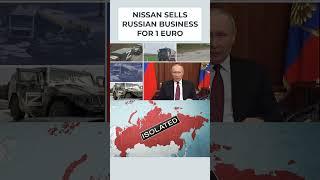 Why Nissan Sold Entire Russian Business Operations For Just 1 Euro? Kinjal  #shorts