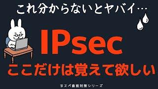 【#8 ネスペ直前対策】IPsec