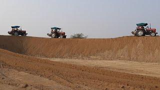 Making a pond by Messy Ferguson tractor @TAFECorporate #oldtractor #funnytractor