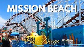 [HD] Mission Beach Walking Tour | San Diego | June 2024