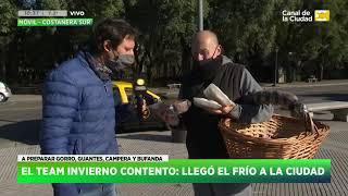 El team invierno contento: llegó el frío a la Ciudad en Hoy Nos Toca a las Diez