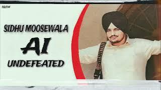 UNDEFEATED - SIDHU MOOSEWALA AI VOICE ( YADDI ft JAGGA X1 ) MUSIC IRON BEATZ