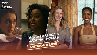 Arsema Thomas & Taissa Farmiga On Being Able to Breath with Their Costumes in SHE TAUGHT LOVE