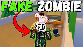 TROLLING PLAYERS AS A "FAKE ZOMBIE" AGAIN - Apocalypse Rising 2 (ROBLOX)