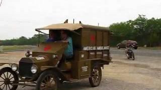 1917 Ambulance Run--Model T Ford.avi