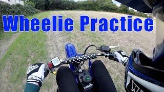 Pit Bike Wheelie Practice