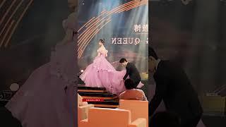 wear a gown when seeing xiao Zhan️️noted [The Oath of Love] #drama #yangzi #xiaozhan #shorts