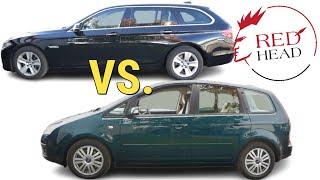 BMW F11 525d Touring vs. Ford C Max 2.0 Benzin - Im Alltagsgebrauch vergleichbar gut? | Redhead