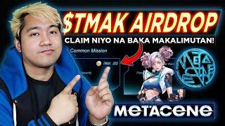 Metacene How to Claim FREE $TMAK Gold Rush Airdrop