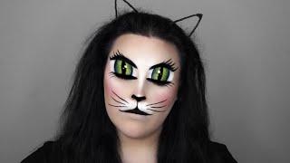 ANIME CAT ILLUSION | EASY HALLOWEEN MAKEUP TUTORIAL