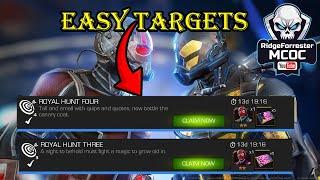 Spiral Royal Hunt 3 & 4 made EASY in 5 minutes! - MCOC