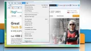 How to change the home page in Internet Explorer® 9