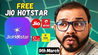 2025 ICC Champions Trophy Final FREE  - Jio Airtel VI For Free Legally & IPL 2025 || News 9th March