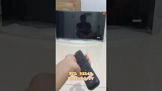 ANDROID TV TCL 32L4B 32 INCH #androidtv
