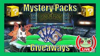 Giving Away Pokemon Card Mystery Packs