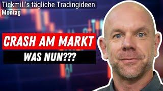 Crash am Aktienmarkt - VIX springt über 80% an