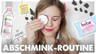 ASMR | Meine Abschminkroutine gegen Pickel