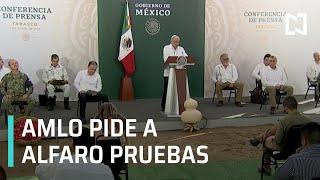 AMLO pide a Alfaro mostrar pruebas de acusaciones en su contra - Despierta