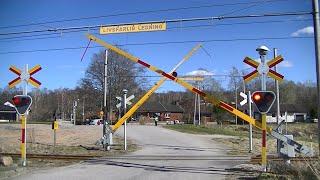 Spoorwegovergang Sparsör (S) // Railroad crossing // Järnvägsövergång