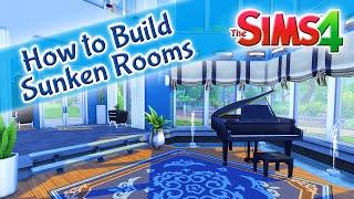 The Sims 4: How To Build A Sunken Room