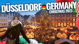 Düsseldorf, Germany |  Christmas Markets | Christmas 2023 | Full Tour