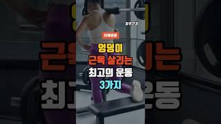50대 이후 무조건 엉덩이 근육부터 키우세요! 최고의 운동 3가지 #건강 #건강정보