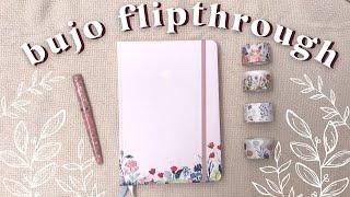 2022 BULLET JOURNAL FLIPTHROUGH | Custom Bullet Journal Flip through #45 | 2022 bujo setup