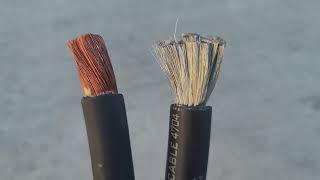 1/0 Down4Sound OFC Vs 2/0 Welding Cable Comparison