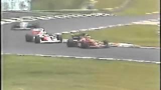 Nigel Mansell vs Ayrton Senna hungaroring 1989