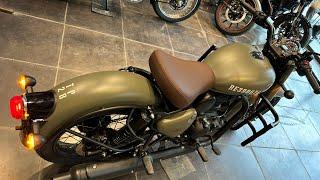 All New 2024 Royal Enfield Classic 350 Signals Marsh Grey Review | All Model On Road price features