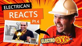 Electrician Reacts to ElectroBOOM’s Jacobs Ladder