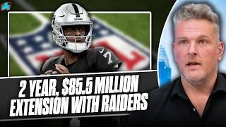Geno Smith Signs 2 Year, $85.5 Million Extension With Raiders Before Ever Playing For Them