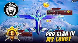 Pro Clan in my Lobby / Conqueror Rank Push / PUBG Mobile