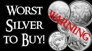 Generic Fractional Silver - THE WORST SILVER TO BUY!