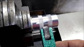 Recartilhado Torno Mecânico - Knurled Lathe