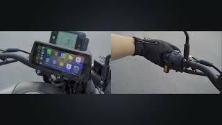 Navicam CL876: Motorcycle GPS with CarPlay & Convenient Calling | Enhanced Connectivity