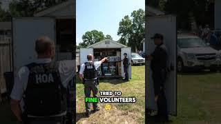 Fake HOA Cop Cited My Shed—Didn’t Know It’s a FEMA Supply Distribution Point