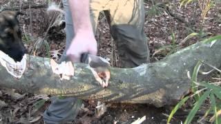 Fallkniven A2 (Bare hands) (Close-up) (HD)